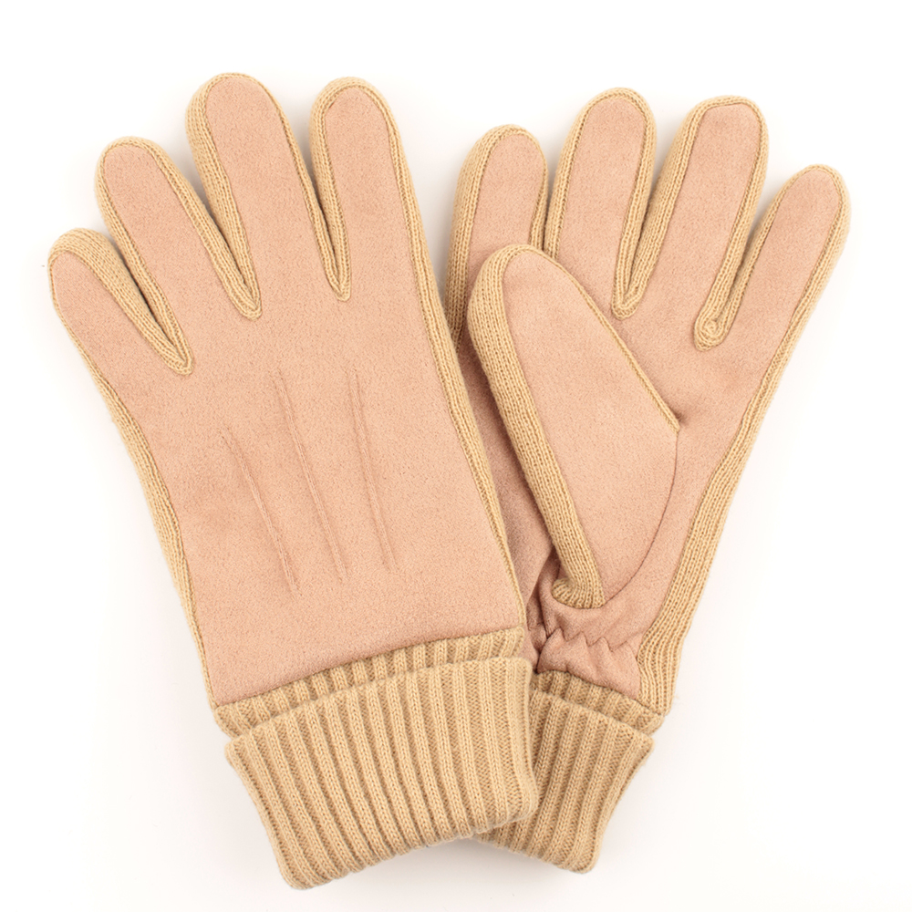 cloth knit fashion gloves