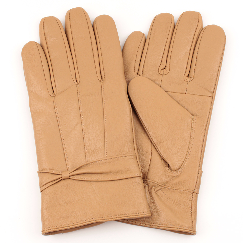 Lady sheepskin gloves